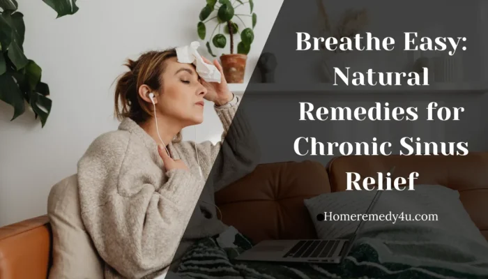 Home remedies for managing sinus Home remedies for managing sinus